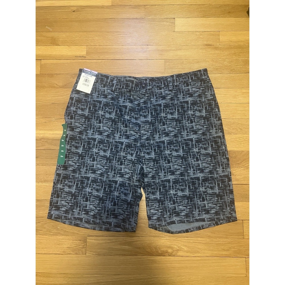 Haggar‎ Men's Blue Comfort Tech Shorts, Size 38W -NWT